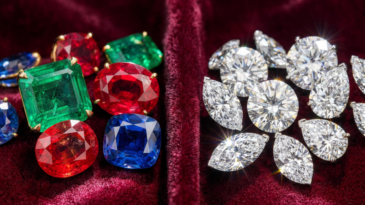 Coloured Gemstones vs Diamonds: What’s Trending in 2026?