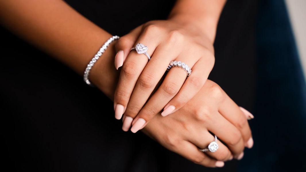 Everyday Styling with Diamond Heart Rings: Chic and Effortless Valentine's!